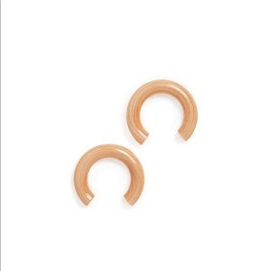 Sophie Monet pine curve earrings